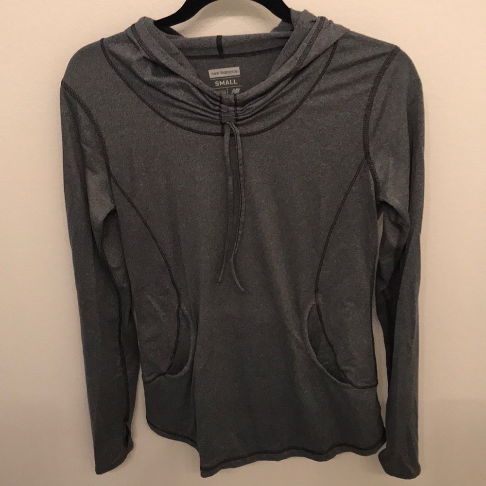 Grey New Balance sport hoodie